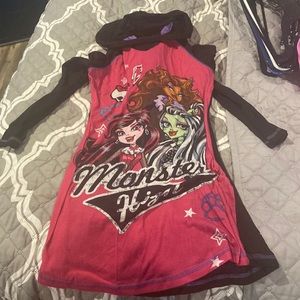 Little girls monster high night gown